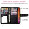 iPhone 13 Pro Max - 9-Korts 2in1 Magnet Fodral / Skal - Svart