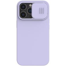 NILLKIN iPhone 13 Pro Max - NILLKIN MagSafe CamShield Silky Liquid Skal - Lila
