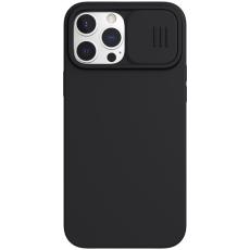 NILLKIN iPhone 13 Pro Max - NILLKIN CamShield Silky Liquid Skal - Svart