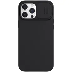 NILLKIN iPhone 13 Pro Max - NILLKIN CamShield Silky Liquid Skal - Svart