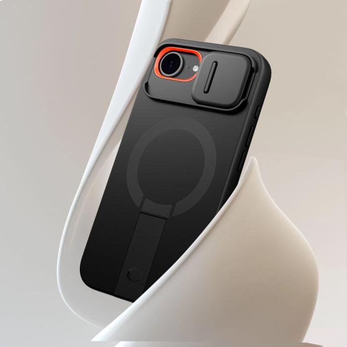 Bild 6, Tech-Protect Tech-Protect iPhone 17e / 16e Skal MagSafe Kevlar Aura Svart