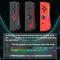 DATA FROG DATA FROG Nintendo Switch Joy-Con Kontroll Röd / Blå