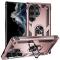  Samsung Galaxy S24 Ultra Skal Ring Hybrid Armor Roséguld