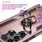  Samsung Galaxy S24 Ultra Skal Ring Hybrid Armor Roséguld
