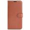  Samsung Galaxy A15 5G Fodral Litchi Läder Brun