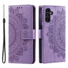  Samsung Galaxy S23 FE Fodral Mandala L&auml;der Lila