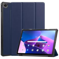  Lenovo Tab M10 Plus Gen 3 Fodral Tri-Fold M&ouml;rk Bl&aring;