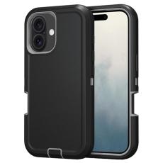  iPhone 16 Plus Skal Xtreme Shockproof Hybrid Svart/Gr&aring;