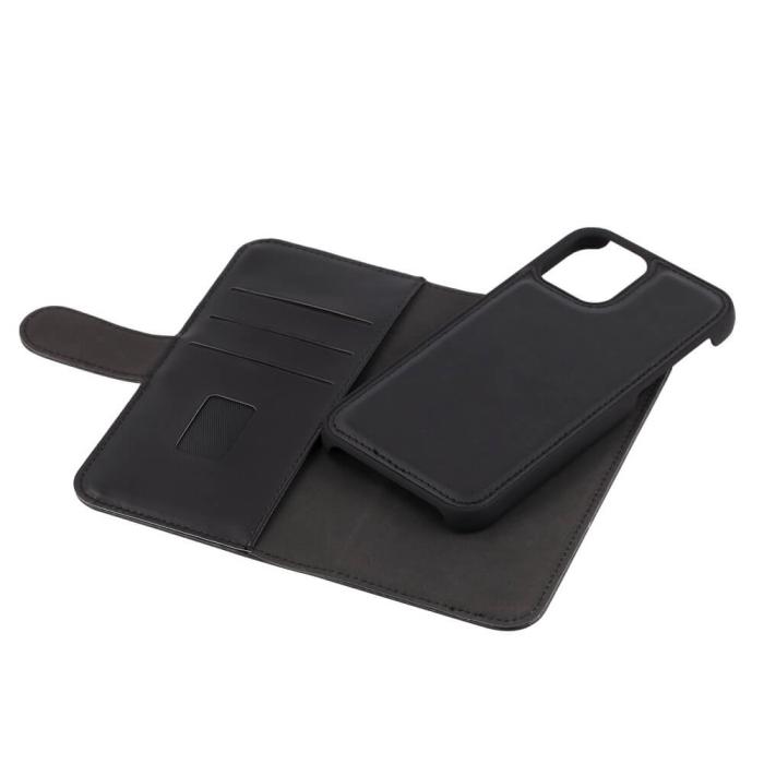 Bild 4, Gear GEAR iPhone 12 / 12 Pro 2in1 Magnet Fodral / Skal Svart