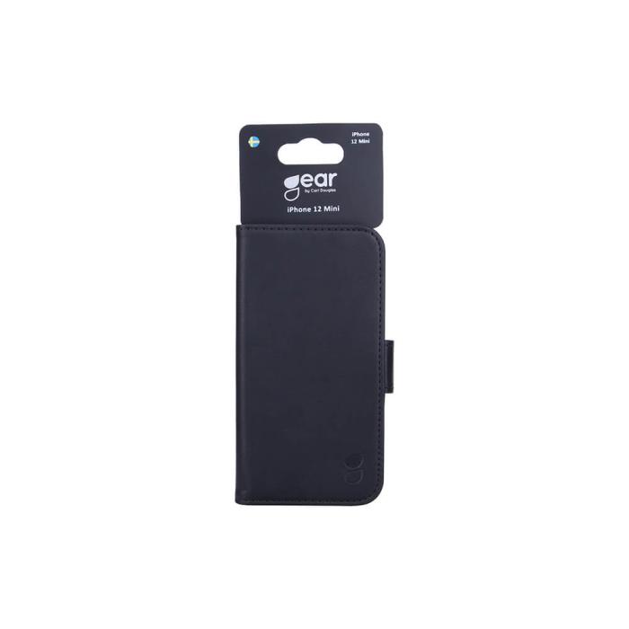 Bild 2, Gear GEAR iPhone 12 Mini Fodral Läder Svart