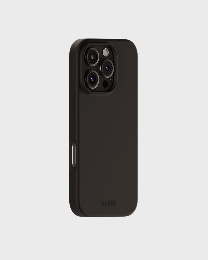 holdit holdit iPhone 16 Pro Max Mobilskal Silikon Svart