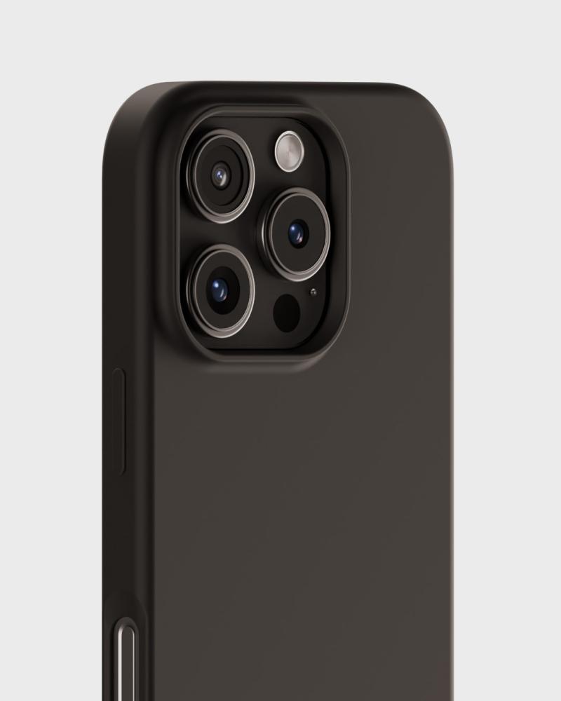 holdit holdit iPhone 16 Pro Max Mobilskal Silikon Svart
