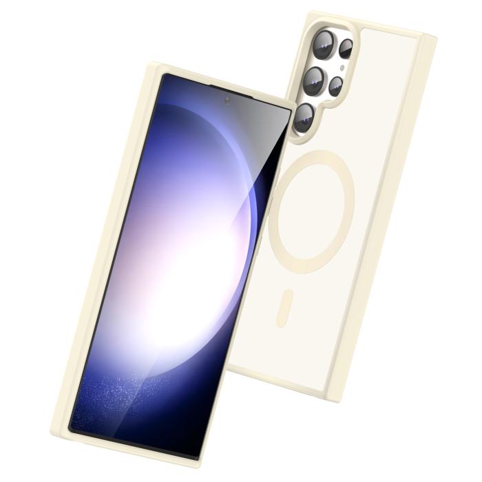 Bild 3, ColorPop ColorPop Samsung Galaxy S23 Ultra Skal CH MagSafe Matt Off White