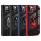  iPhone 14 Pro Skal Hybrid Armor Shockproof Ring Svart