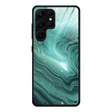  Samsung Galaxy S24 Ultra Skal H&auml;rdat Glas Gr&ouml;n
