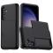  Samsung Galaxy A55 5G Skal Hybrid Med Kortfack Svart