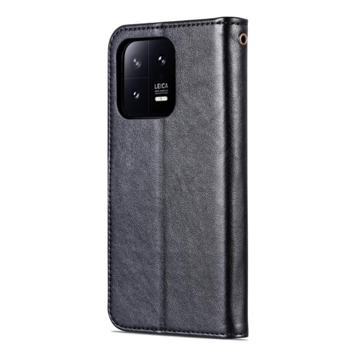 Bild 3, AZNS AZNS Xiaomi 13 Pro 5G Fodral Läder Svart