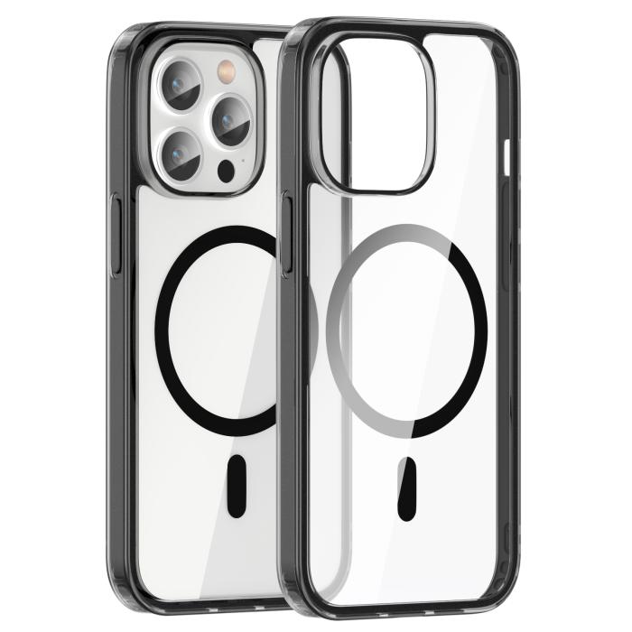 Bild 2, ColorPop ColorPop iPhone 13 Pro Skal CH MagSafe Transparent/Svart