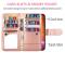  iPhone 13 Pro Max - 9-Korts 2in1 Magnet Fodral / Skal - Roséguld
