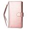  iPhone 13 Pro Max - 9-Korts 2in1 Magnet Fodral / Skal - Roséguld