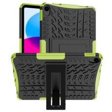  iPad 11 2025 / 10.9 2022 Skal Rugged Kickstand Armor Gr&ouml;n