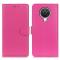  Nokia G10 / G20 Fodral Litchi Läder Rosa