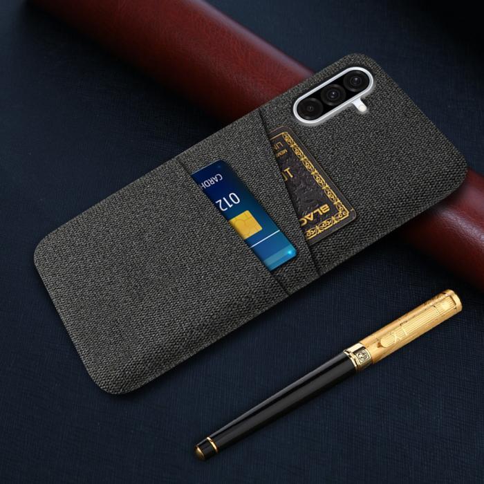 Bild 5,  Samsung Galaxy A56 5G / A36 5G Skal Med Kortfack Tygbelagt