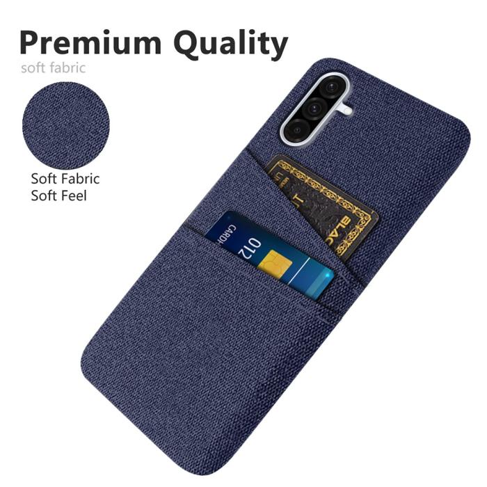 Bild 3,  Samsung Galaxy A56 5G / A36 5G Skal Med Kortfack Tygbelagt