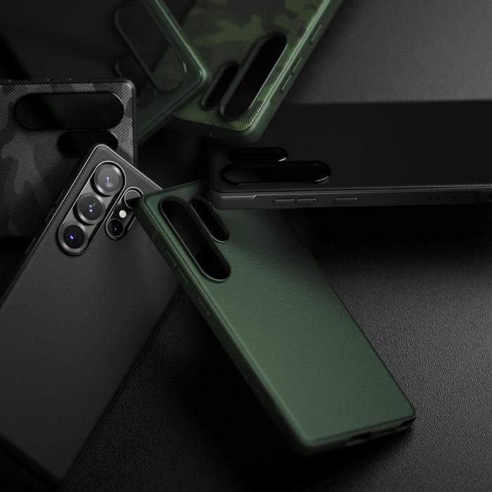 Bild 4, Ringke Ringke Samsung Galaxy S25 Ultra Skal Onyx Mörk Grön