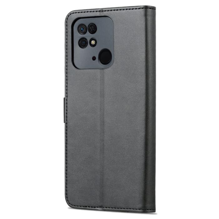 Bild 3, AZNS AZNS Xiaomi Redmi 10C Fodral Läder Svart