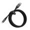 OtterBox OtterBox Premium 3m USB-C - USB-A Kabel Nylonflätad Svart