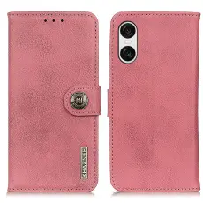 KHAZNEH KHAZNEH Sony Xperia 10 VI L&auml;der Fodral Rosa