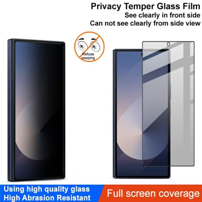 Bild 3, IMAK IMAK Galaxy Z Fold 7 Skärmskydd Härdat Glas Privacy