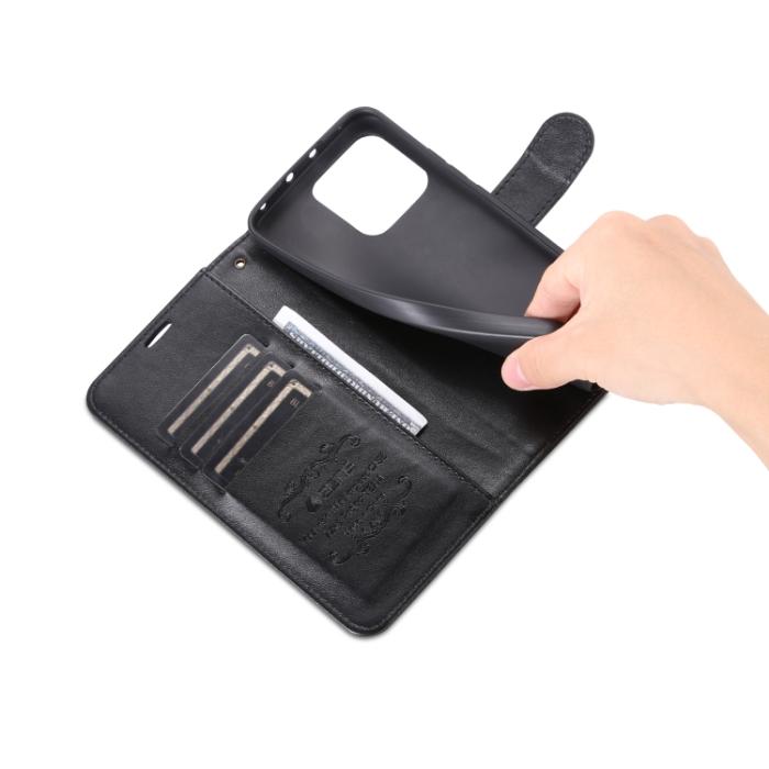 Bild 6, AZNS AZNS Xiaomi 13 Pro 5G Fodral Läder Svart
