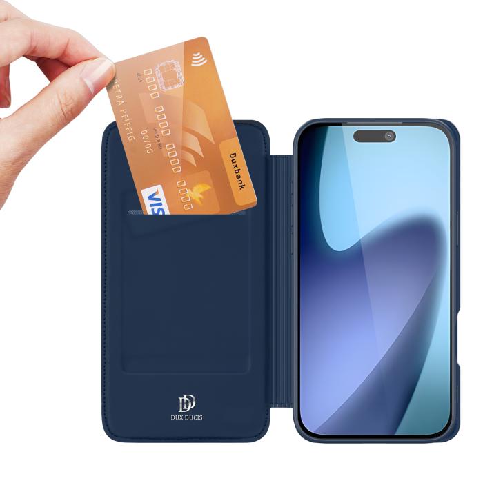 Bild 2, DUX DUCIS DUX DUCIS iPhone 17 Fodral Skin Pro Blå