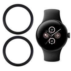  Google Pixel Watch 4 / 3 45 mm 2-PACK Sk&auml;rmskydd Svart