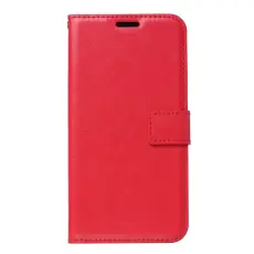  OnePlus 7T Pl&aring;nboksfodral - R&ouml;d