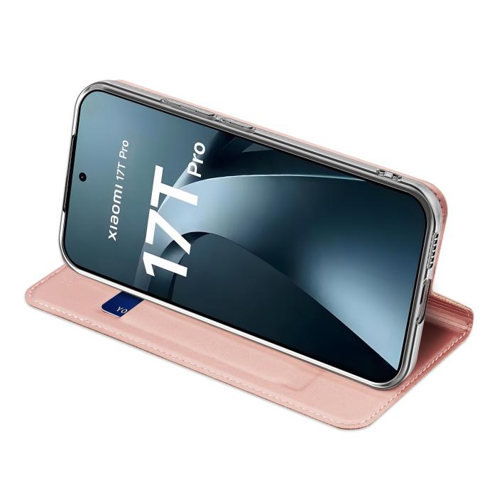 Bild 4, DUX DUCIS DUX DUCIS Xiaomi 17T Pro Fodral Skin Pro Roséguld