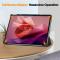  Lenovo Tab P12 Fodral Tri-Fold Läder Mörk Blå