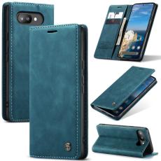 CASEME CASEME Google Pixel 9a Fodral Flip Retro L&auml;der Bl&aring;