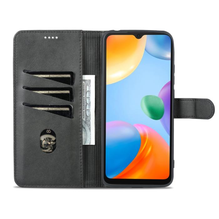 Bild 6, AZNS AZNS Xiaomi Redmi 10C Fodral Läder Svart