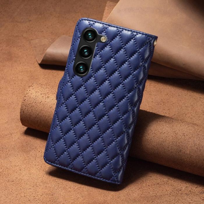 Bild 6, BINFEN BINFEN Samsung Galaxy S23 Plus Fodral Diamond Multifunktionell Blå