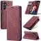 CASEME CASEME Samsung Galaxy A16 Fodral Flip Retro Läder Röd