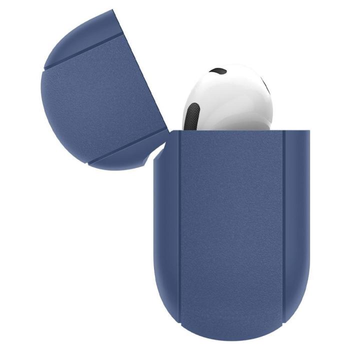 Bild 2, Spigen Spigen AirPods 3 Skal Silikon Fit Deep Blue