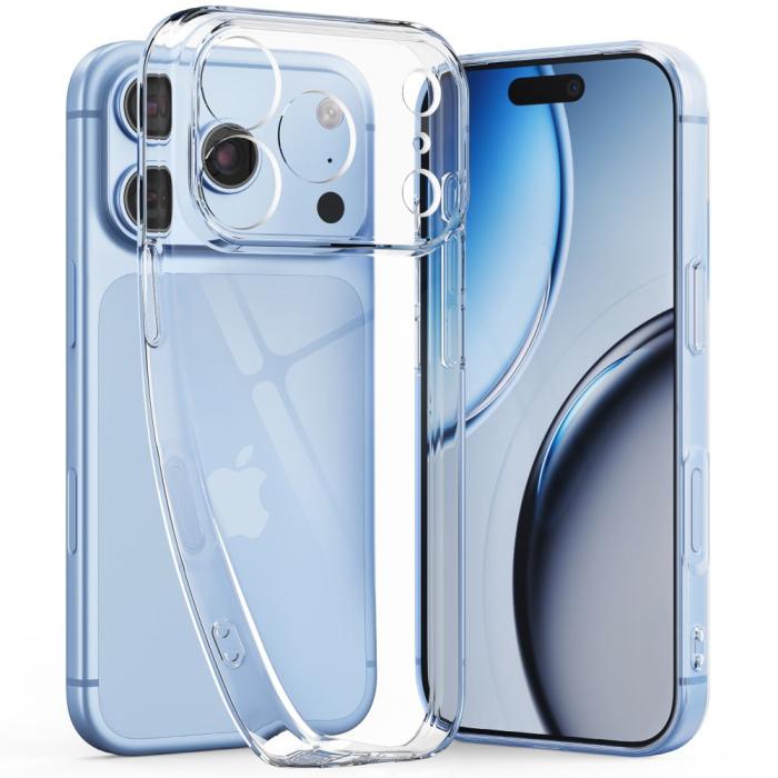 Bild 2, Tech-Protect T-P iPhone 18 Pro Max/17 Pro Max Skal FlexAir + 2-PACK Skärmskydd
