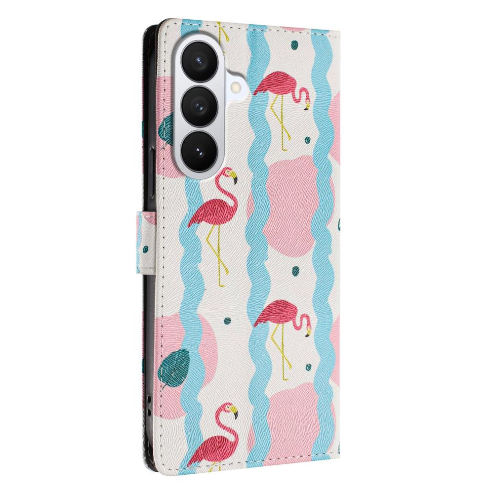  Samsung Galaxy S26 Fodral Med Tryck Flamingos