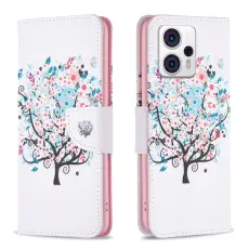  Motorola Moto G13 / G23 / G53 5G Fodral Med Tryck Tr&auml;d