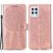  Motorola Moto G100 Fodral Läder Dream Catcher Roséguld
