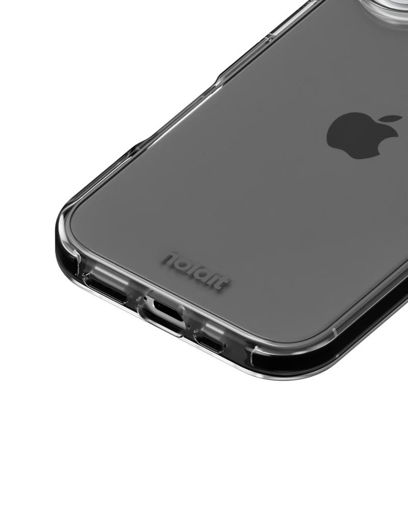 holdit holdit iPhone 17 Mobilskal Seethru Svart