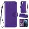  iPhone 12 Pro Max - Crazy Horse Fodral - Lila
